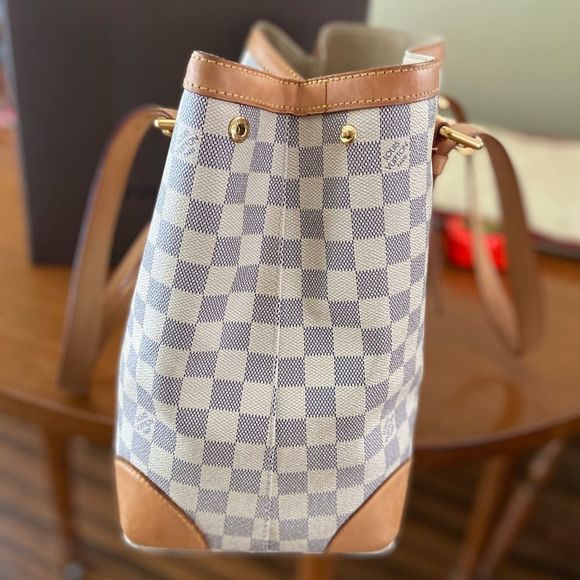 LV Hampstead Damier Azure MM EUC - Picture 10 of 12